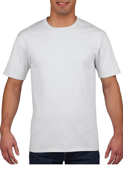 4100 Premium Cotton Adult T-Shirt - White