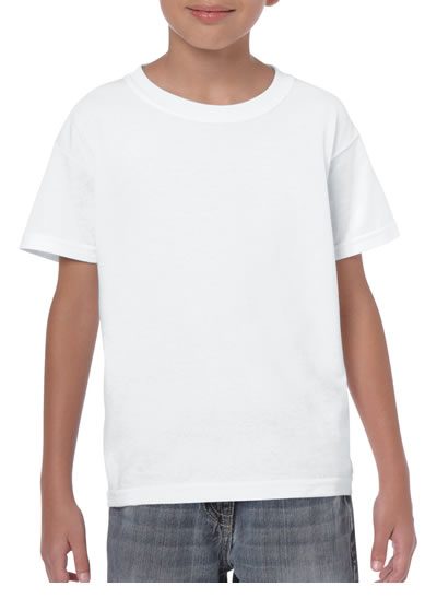 5000B Youth 180GM Cotton T-Shirt - White