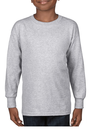 5400B Gildan® Heavy Cotton™ Youth Long Sleeve T-Shirt
